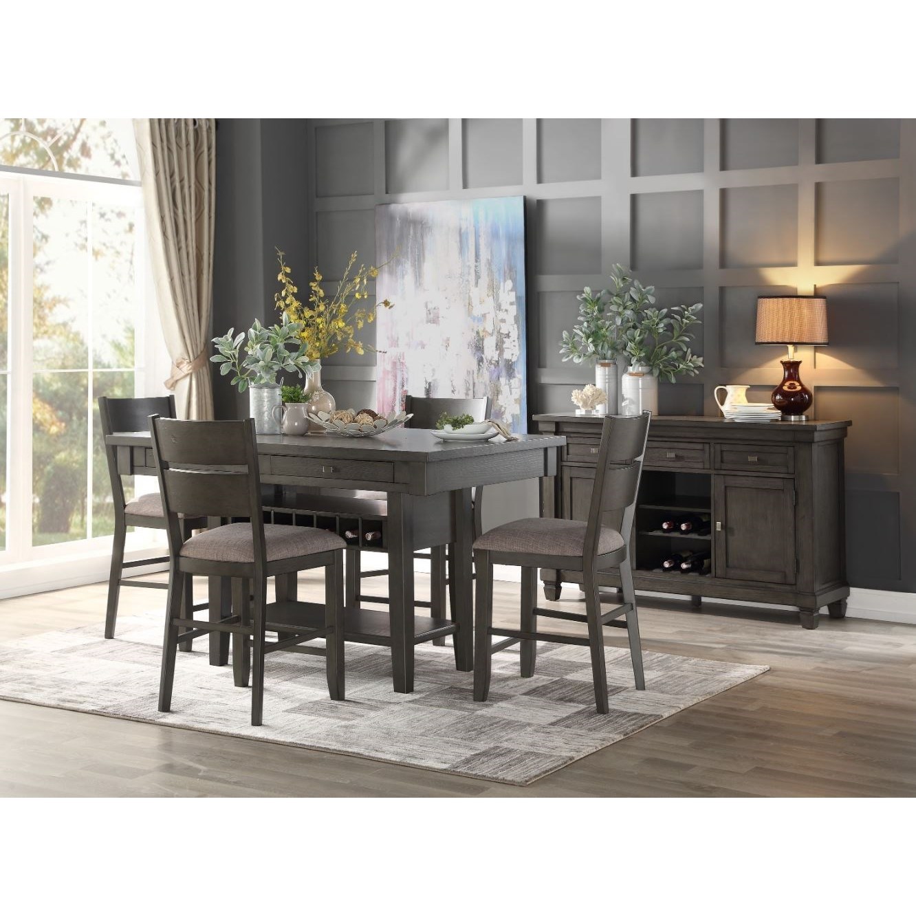 Homelegance Baresford 5674 Dining Room Group 3 Casual Dining Room Group